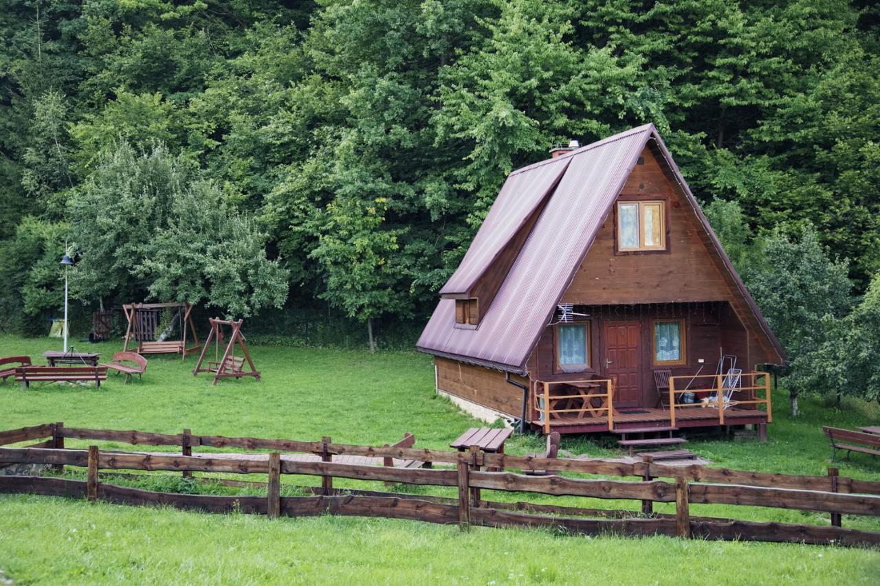 Domki Bieszczadnik Villa Hoczew Esterno foto